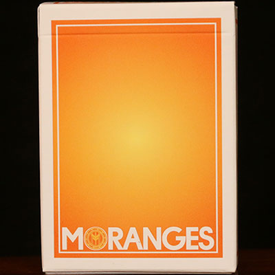 Moranges Playing Cards-First Edition (Aqua Finish)&nbsp;by&nbsp;Magic Encarta