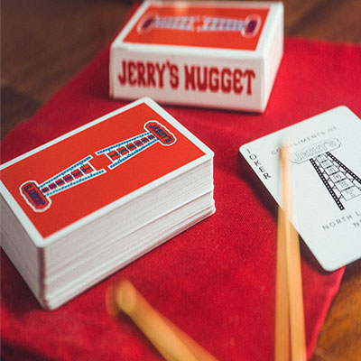 Modern Feel Jerry's Nuggets (Red Stripper) Playing Cards&nbsp;by&nbsp;USPCC