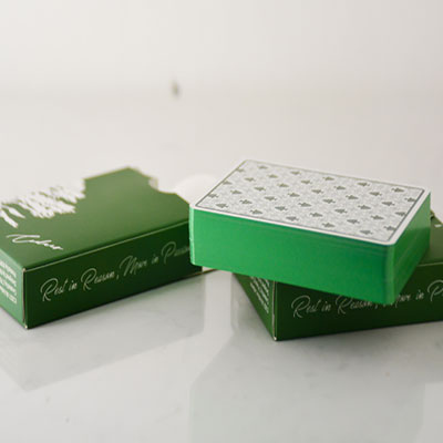Premium Gilded Cedar Playing Cards&nbsp;by&nbsp;WJPC