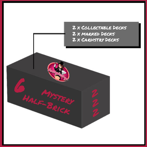 Mystery Half Brick (6 Decks)&nbsp;by&nbsp;Amagicstry