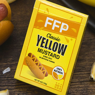 Mustard Playing Cards&nbsp;by&nbsp;Fast Food Playing Cards