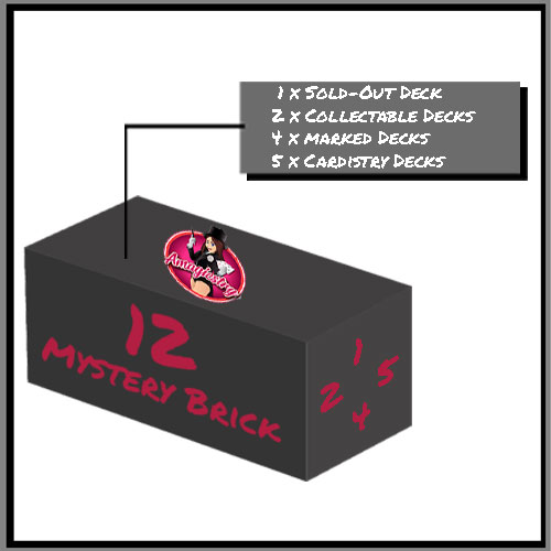Mystery Brick (12 Decks)&nbsp;by&nbsp;Amagicstry